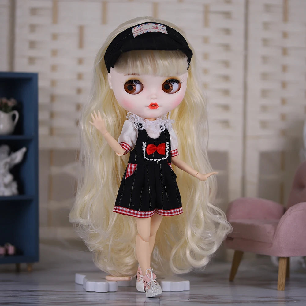 DBS Dress for Blyth Doll ICY Licca Set Casual Clothing Anime Doll Clothes