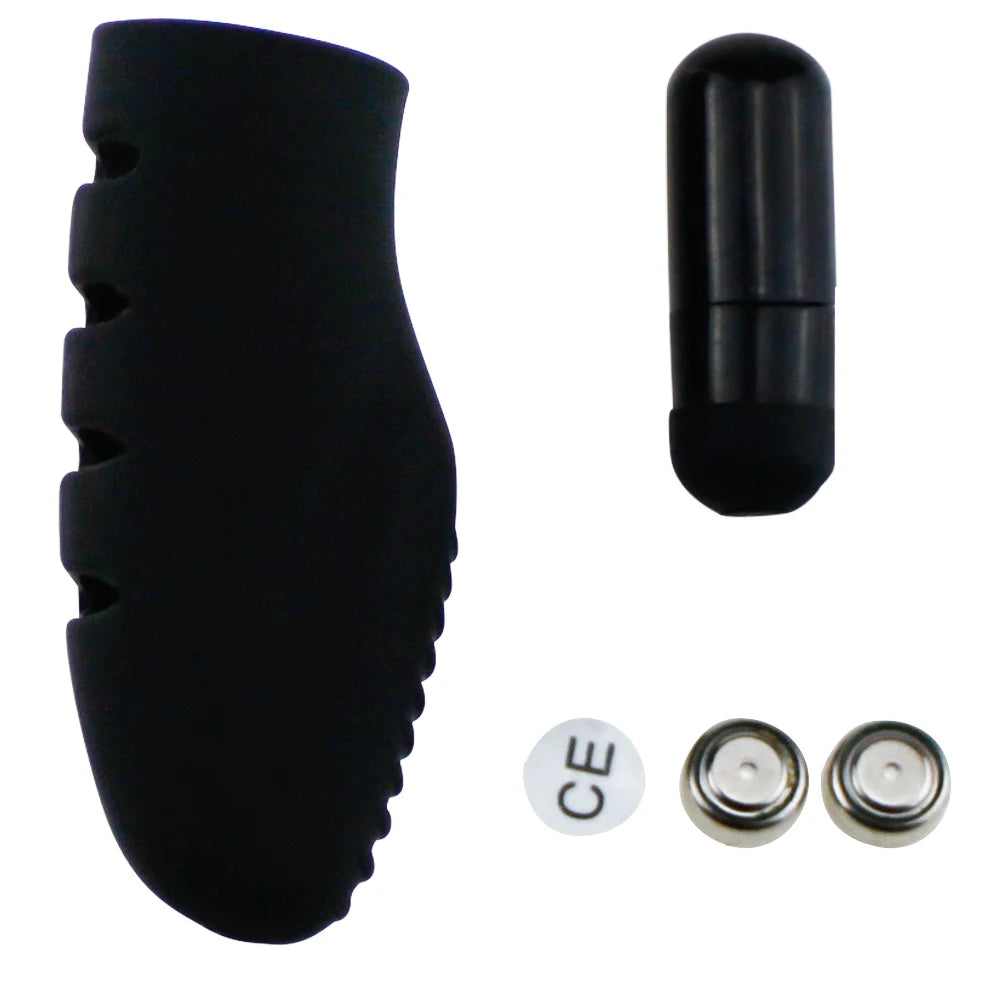Finger Vibrator For Women Clit Stimulator G-spot Vibrator Clitoral Stimulation Massager Silicone Female Masturbation Sex Product