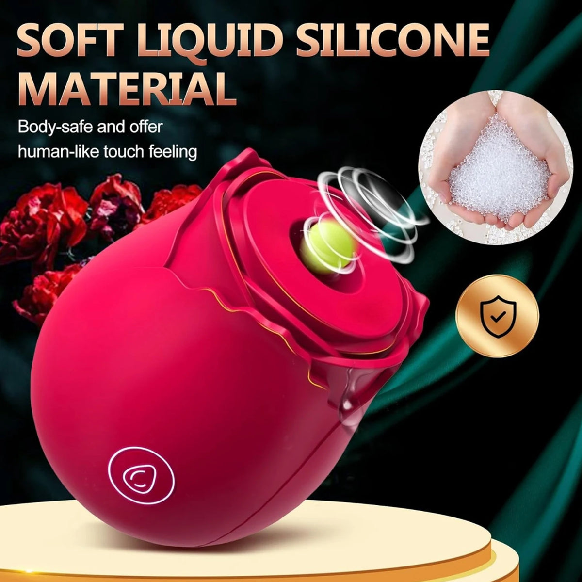 Powerful Sucking Vibrator for Women Vacuum Clitoris Stimulator Female Oral Nipple Clit Sucker Vibrating Adults Sex Rose-Toys