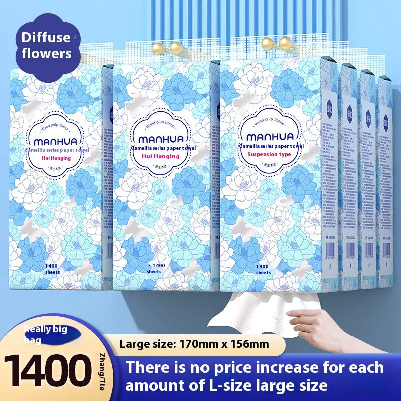 4-Layer Household Paper Tissue Pack