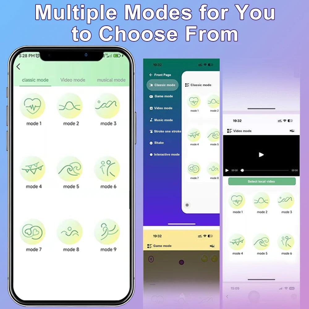 3 in 1 Wearable Dildo Vibrator  App Control Clitoris Stimulator Massager  Anal Plug Sex Machine  for Women Couples Adults 18