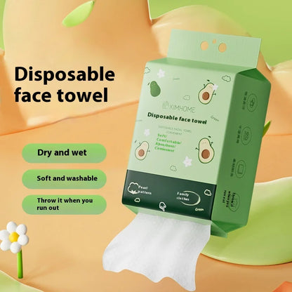 Disposable Bamboo Fiber Facial Cleansing Towels