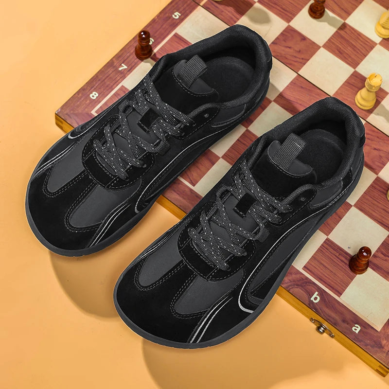 Men’s Wide-Toe Breathable Walking Shoes