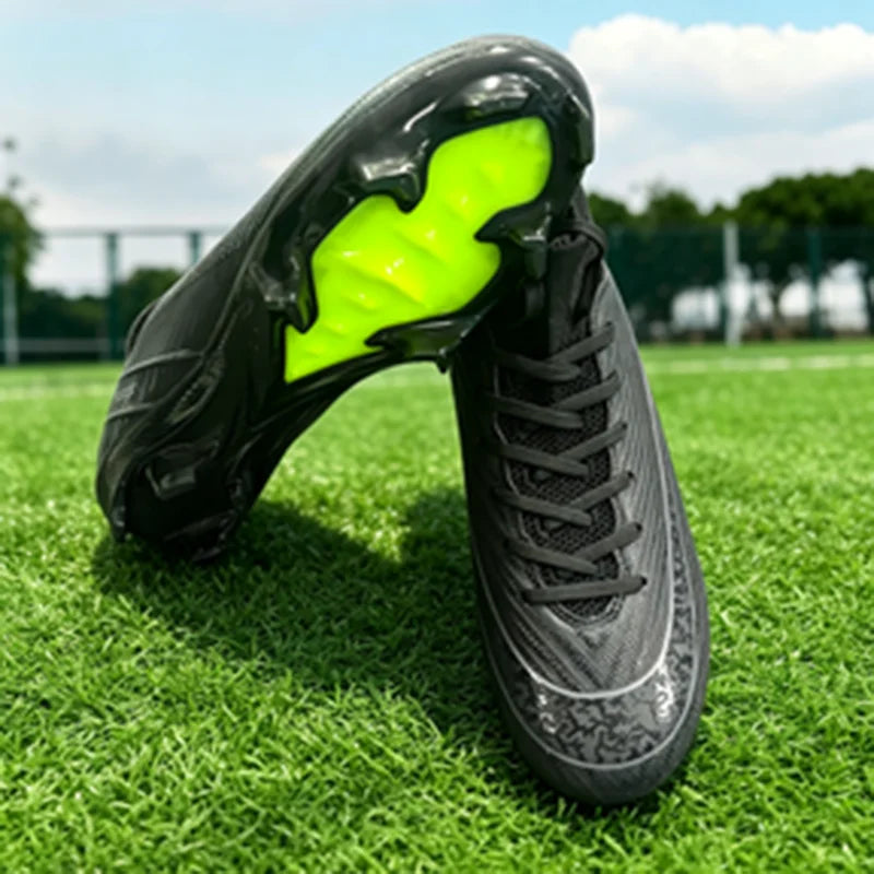 New Arrival Men AG FG Football Boots Flexible PU Upper Tough Rubber Studs For Adult Outdoor Pitch Football Competitions
