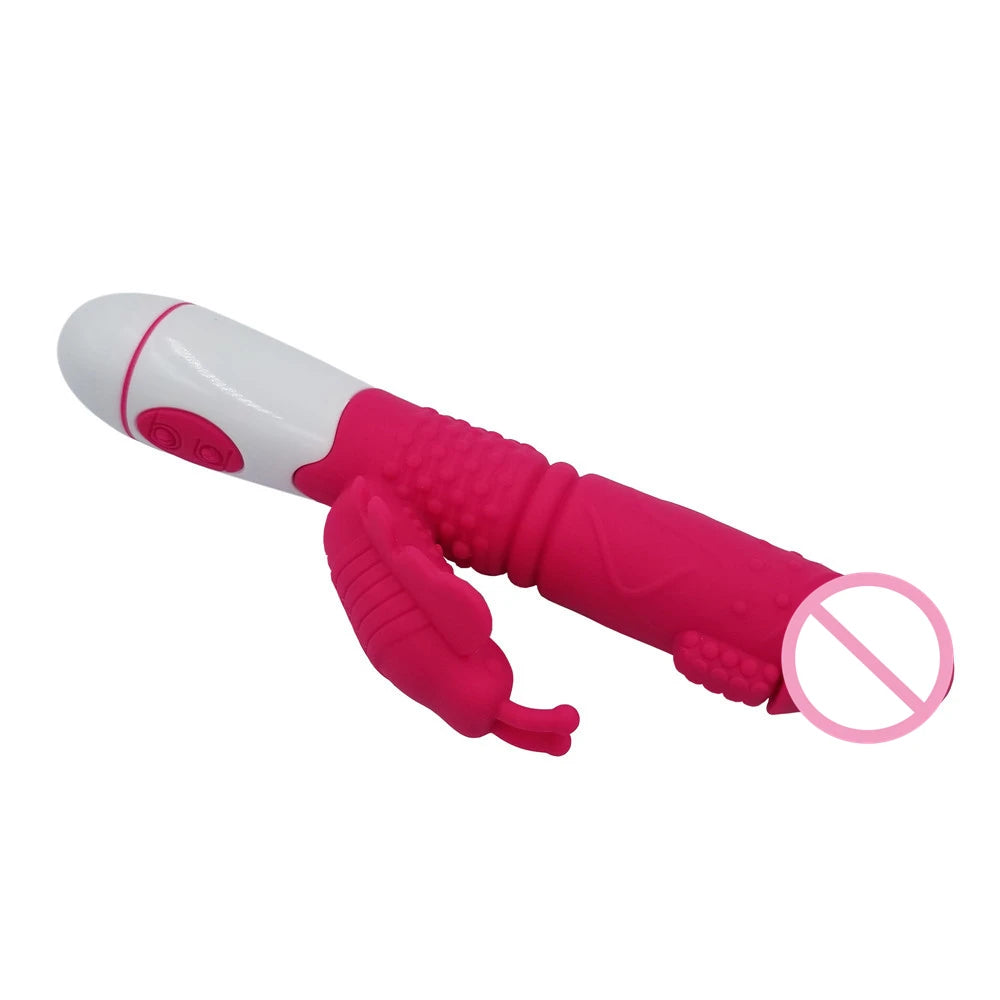 Rabbit Vibrator Vagina Clitoris Massager Female Masturbation Electric Motor Adult Product Dildo Sex Toys