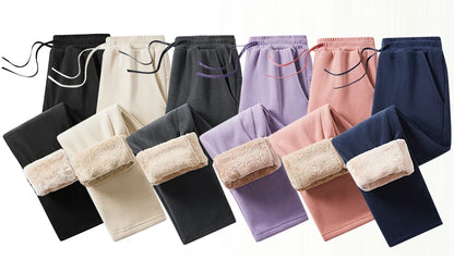 Fleece-Lined Drawstring Sweatpants