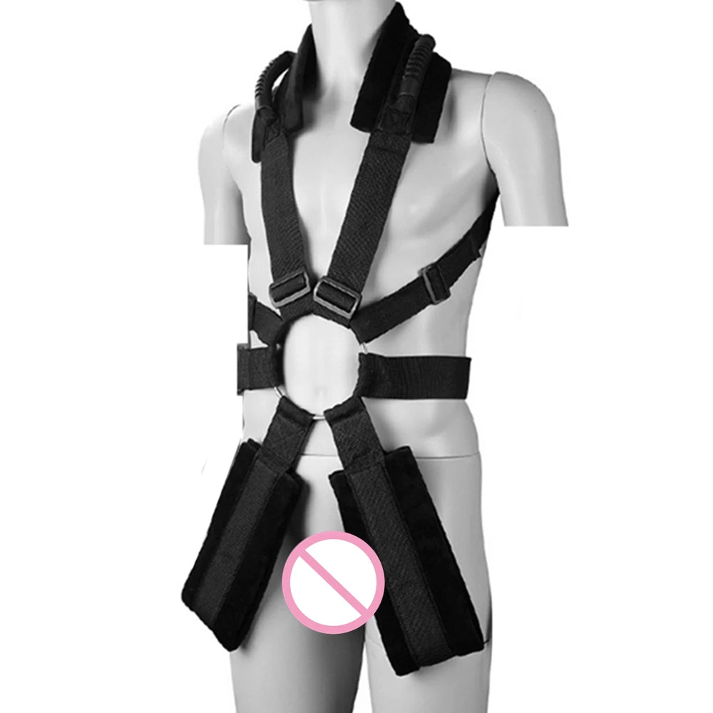 1pc Bundle Bondage Erotic Swing Sex Straps, Adult Sex Posture Supplies Exotic Products for Couples