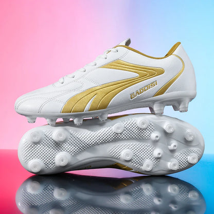 Men Soccer Shoes Breathable Sneakers Ultralight Professional Unisex Grass Cleats Match Football Boots Futsal Training Sport