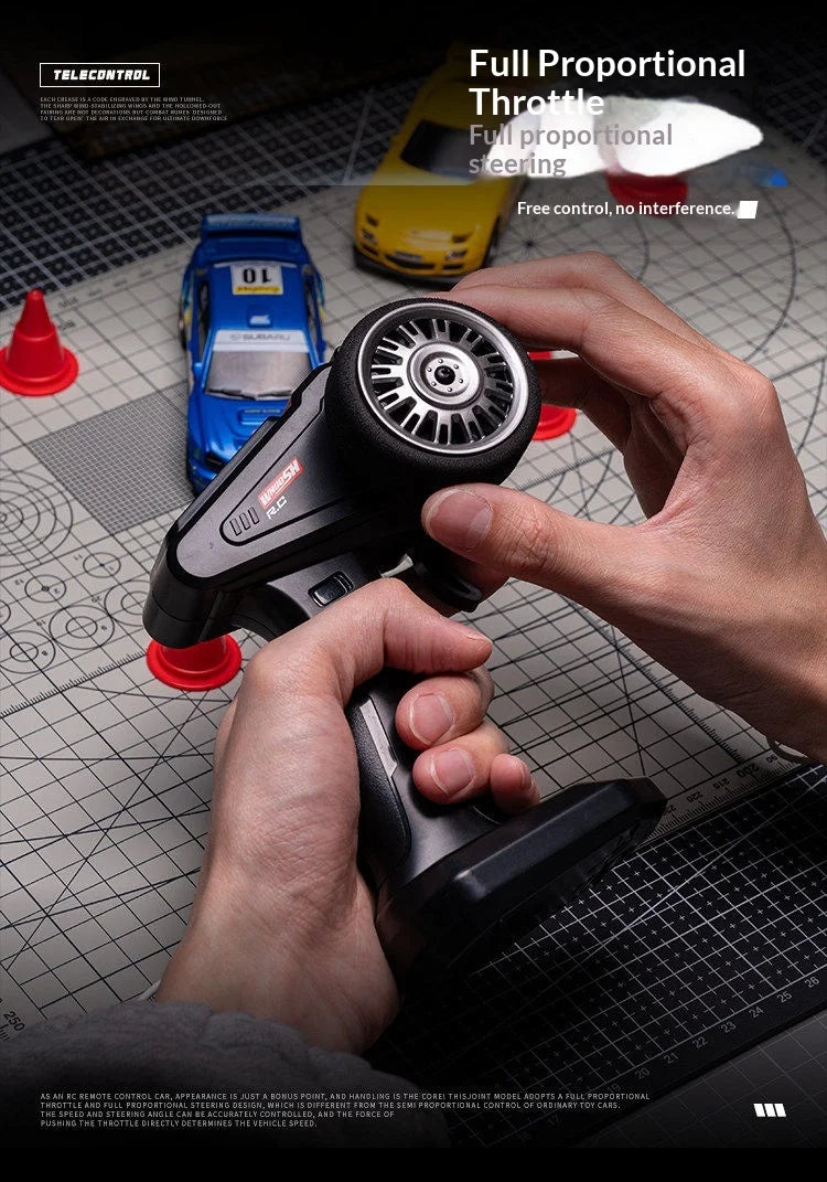 1:43 Mini RC Drift Car 2.4G High Speed Remote Control Racing Car Model Desktop Toy For Boys