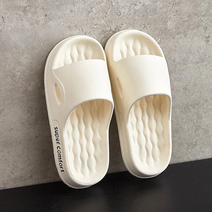 Fashion Men's Summer Ligtweight EVA Indoor Home Sandals Slippers Shoes Men Slippers Outdoor Students Women Comfortable Slides