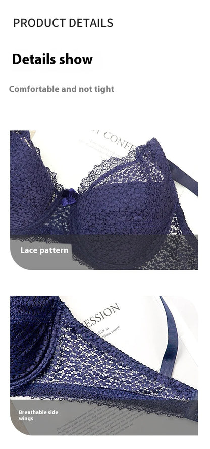 Women's Plus-Size Lace Support Bra