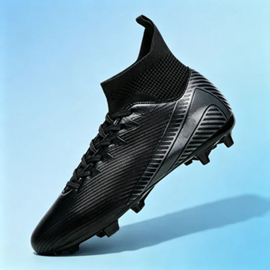 Multi-ground Adult AG FG Soccer cleats Moisture-wicking PU Fabric Anti-slip TPU Stud Reliable For Training And Small Grass Tourn