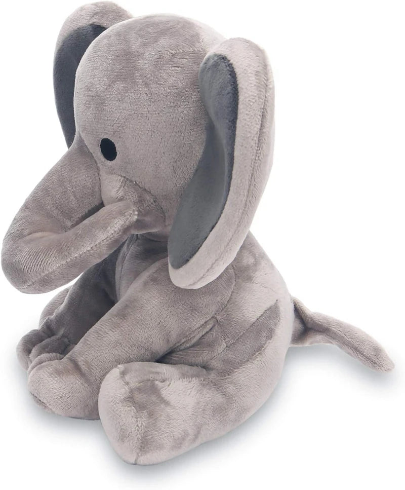 25cm Gray Elephant Stuffed Plush Toys Kawaii Animals Soft Sleeping Stuffed Pillow Doll Plushie for Baby Room Decorative Gifts