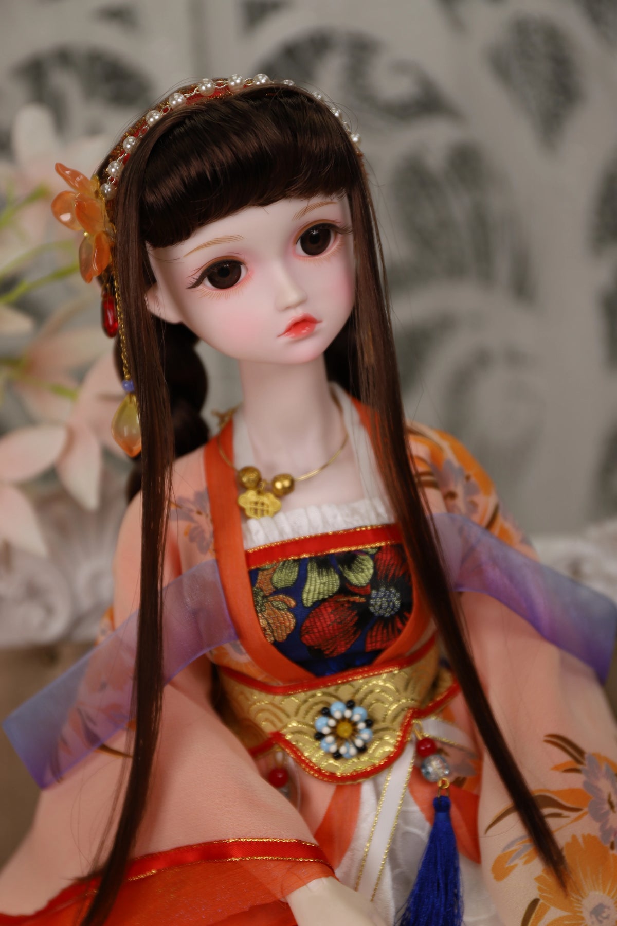 Special Price DBS 1/3 BJD Doll 62cm Height Mechanical Joint Body With Full Makeup Hair Eyes Clothes Toy Gift