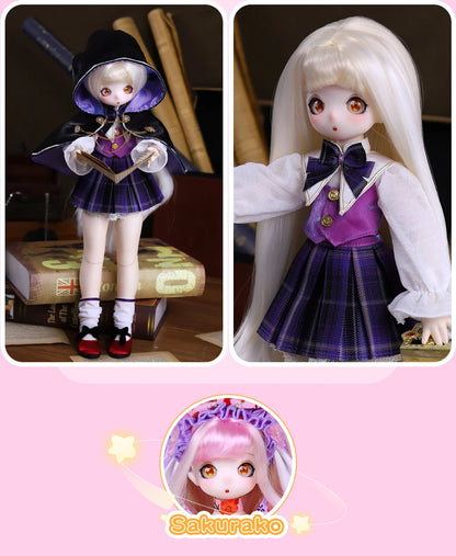 ICY DBS 1/4 BJD Dream Fairy Doll ANIME TOY Mechanical Joint Body Collection Doll  Official Makeup 40cm SD