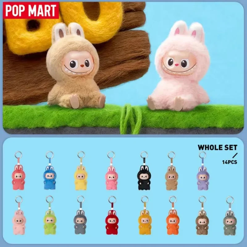 POP MART LABUBU THE MONSTERS PIN FOR LOVE Series Vinyl Plush Pendant Blind Box Guess Bag Mystery Box Toys Doll Cute Anime Figure