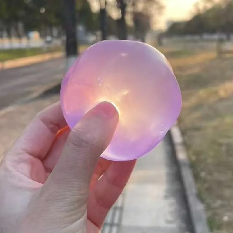 Squishy Plasticity Mochi Fidget Toys Transparency Coconut Oil Maltose Squeeze Toy Funny Anti-stress Sensory Toy for Adults Gifts