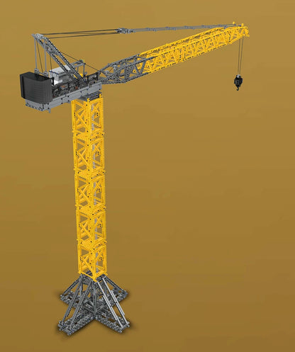 Mould King 17096 Technical Truck Toys The RC Luffing Jib Tower Crane Building Block Enginerring Crane Brick Kids Christmas Gift