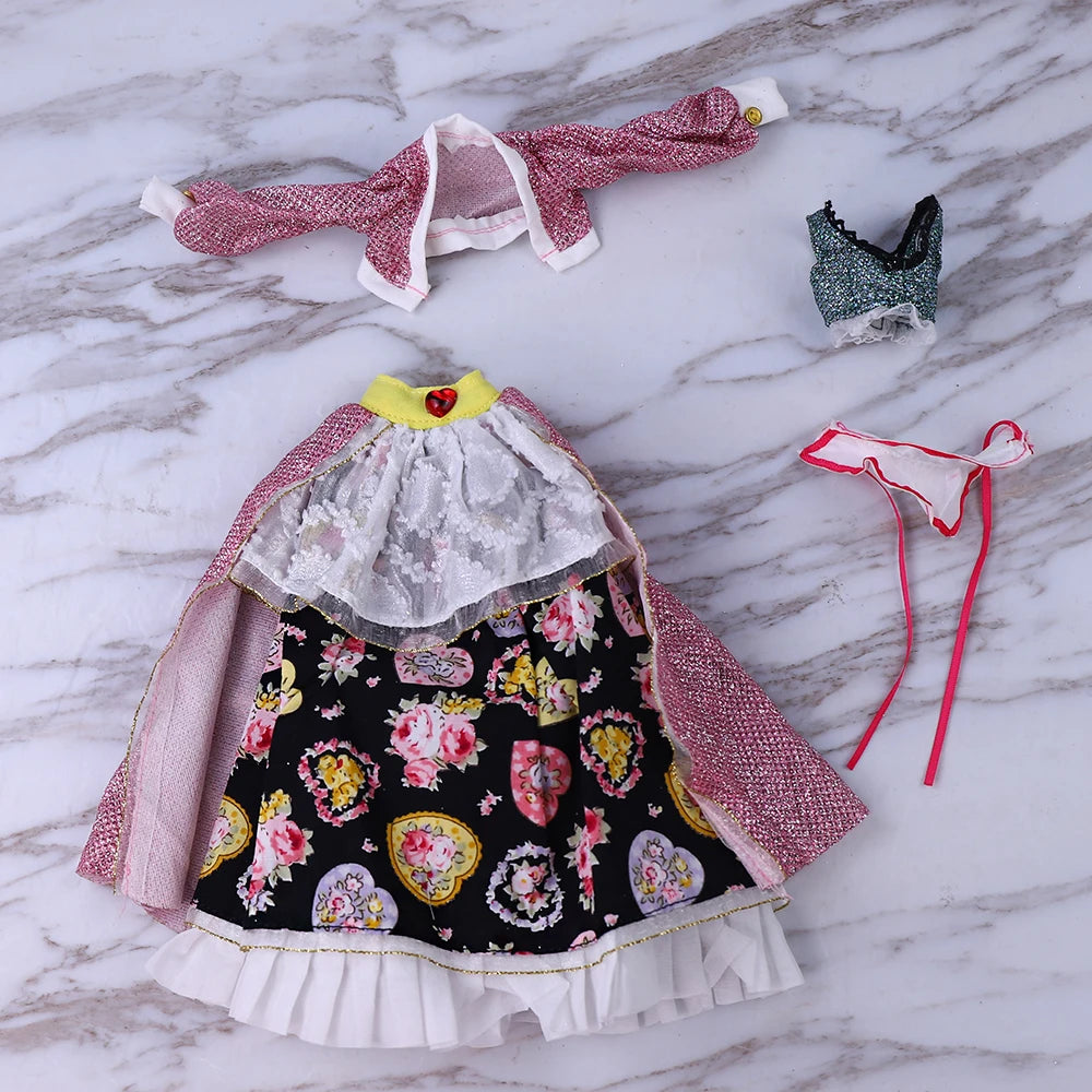 DBS 1/6  MMgirl Clothing Set compatible with the Tarot Doll MMGirl Zodiac Doll 30cm toy accessories.