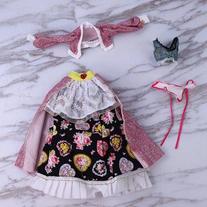 DBS 1/6  MMgirl Clothing Set compatible with the Tarot Doll MMGirl Zodiac Doll 30cm toy accessories.