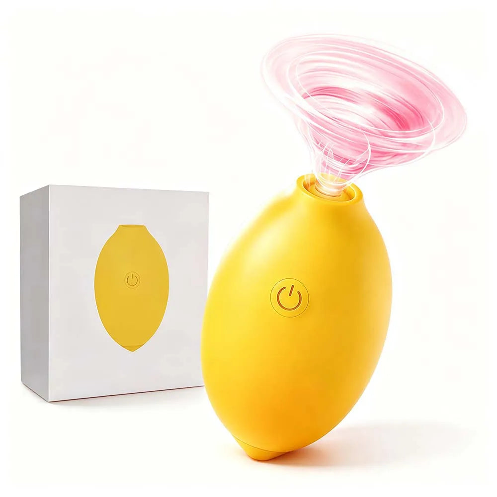 Clitoris Sucking Lemon Vibrator for Women 10 Speed Vacuum Sucker Nipple Stimulator Oral Clit Suction Massager Female Sex Toys