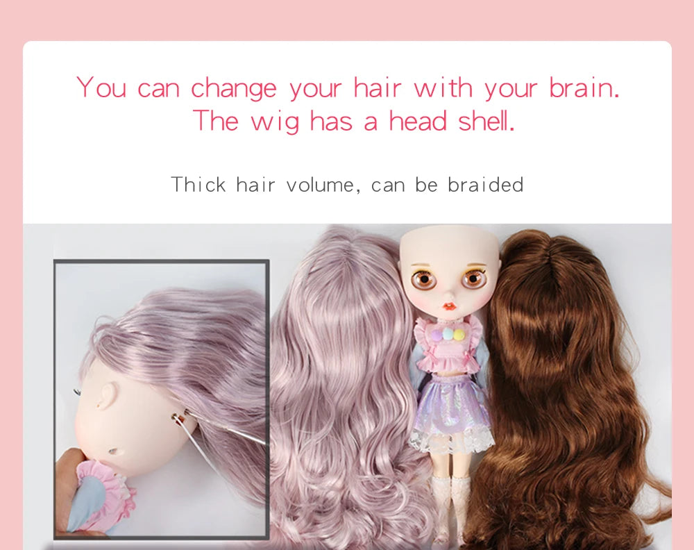ICY DBS Blyth Doll 1/6 BJD Anime Doll Joint Body White Skin Matte Face Special Combo 30cm TOY