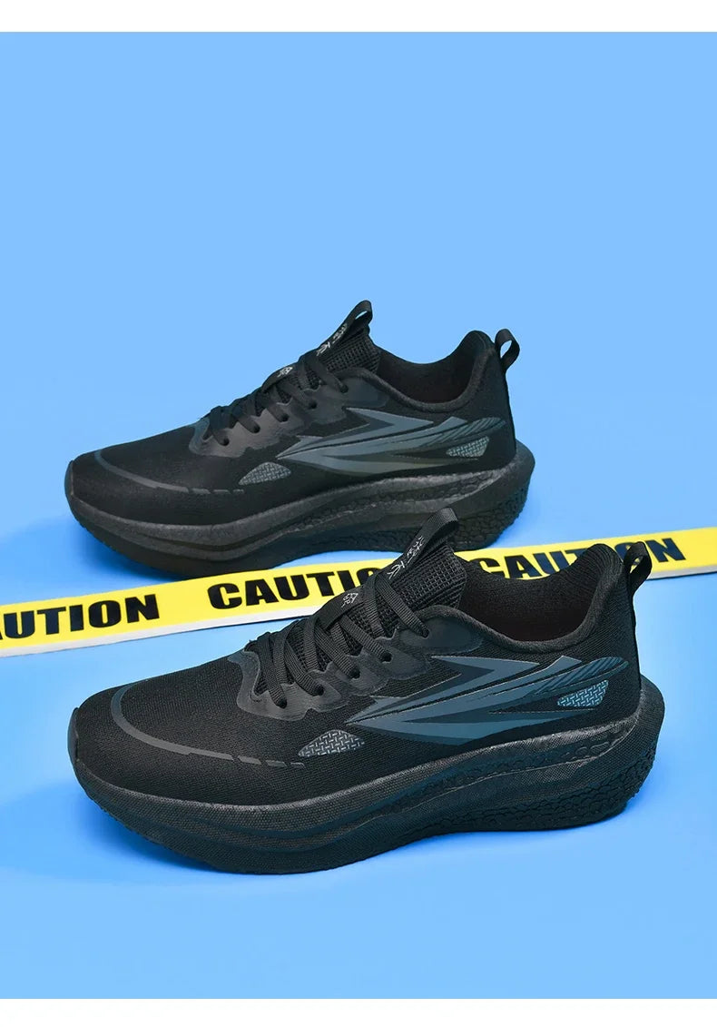 Men's Running Shoes Jogging Cushioning Mesh Outdoor Couple Trainer Race Breathable Sneakers Non-Slip Carbon Board Off-road Shoes