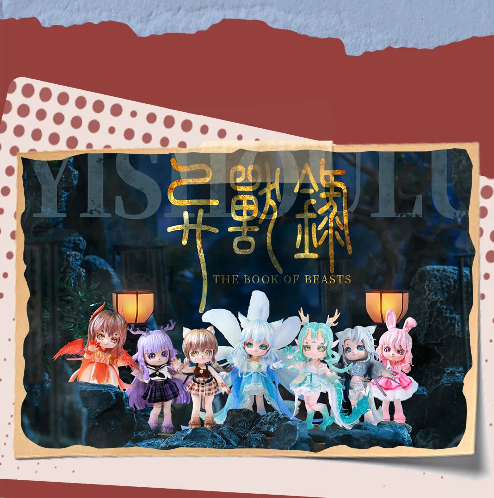 ICY DBS Dream Fairy Maytree OB11 doll 14cm Animal Body Beast series Collectible Cute Animal 13cm SD gift BJD