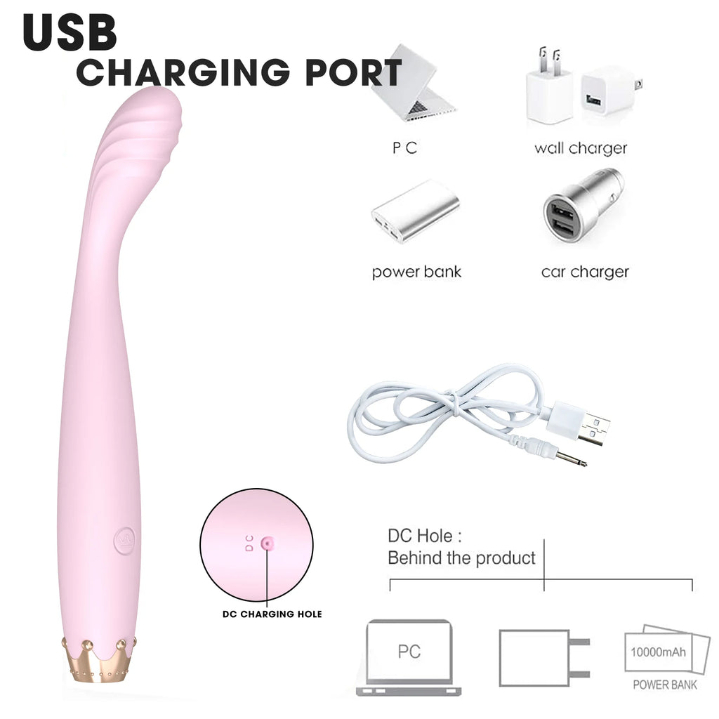 Beginner G-Spot Vibrator for Women Nipple Clitoris Stimulator Vagina Dildo Vagina Massager Female Sex Toys for Adults Goods