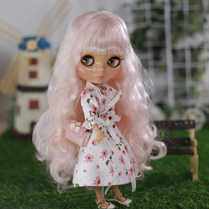 ICY DBS Blyth doll bjd joint body white black skin temperament skirt casual sports skirt 1/6 toy 30 cm girl gift anime SD