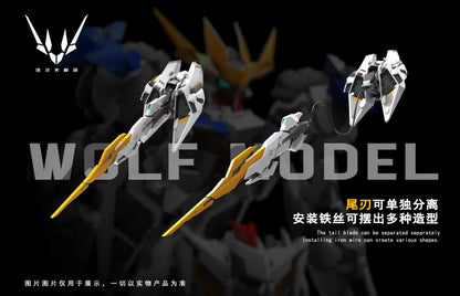 In Stock WOLF Second Batch of Repaired Version Model 1/100 MG Barbatos Wolf King GK Assembled Model Kit Movable Doll Robot