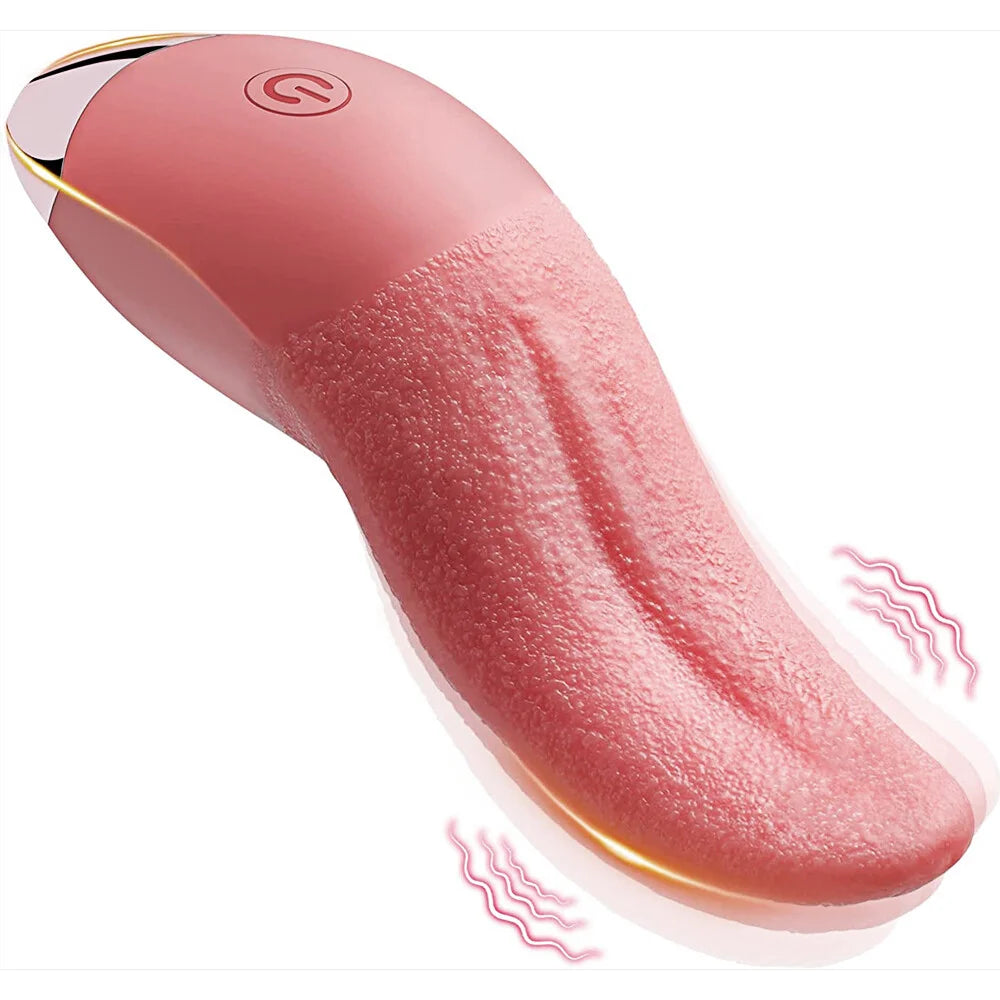 Vibrator Adult Sex Toys for Women, Tongue G Spot Vibrators with 10 Vibration Mode For Nipple Clitoral Stimulator Couples Sex Toy