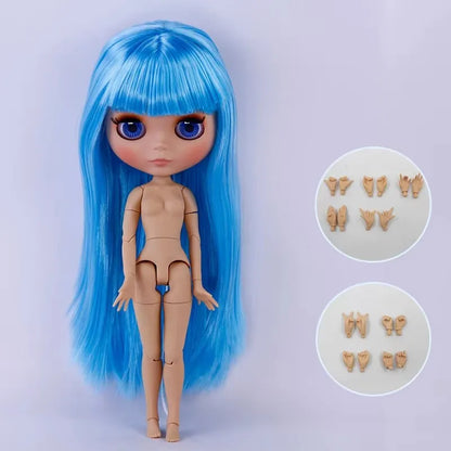 ICY DBS Blyth Doll Tan Skin Matte Face With Eyebrows Special Price 1/6 BJD JOINT body Neo Anime