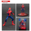 ZD Toys Avengers Legends Iron Man Spider Man Thor Captain America Thanos Hulk War Machine Action Figures Gif