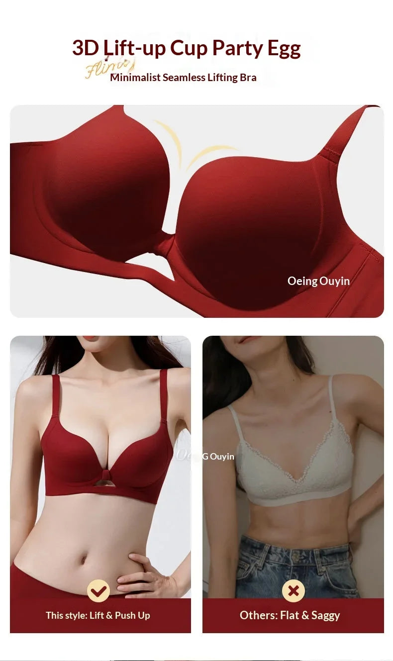Women's Seamless Wireless Support Bra