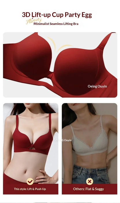 Women's Seamless Wireless Support Bra