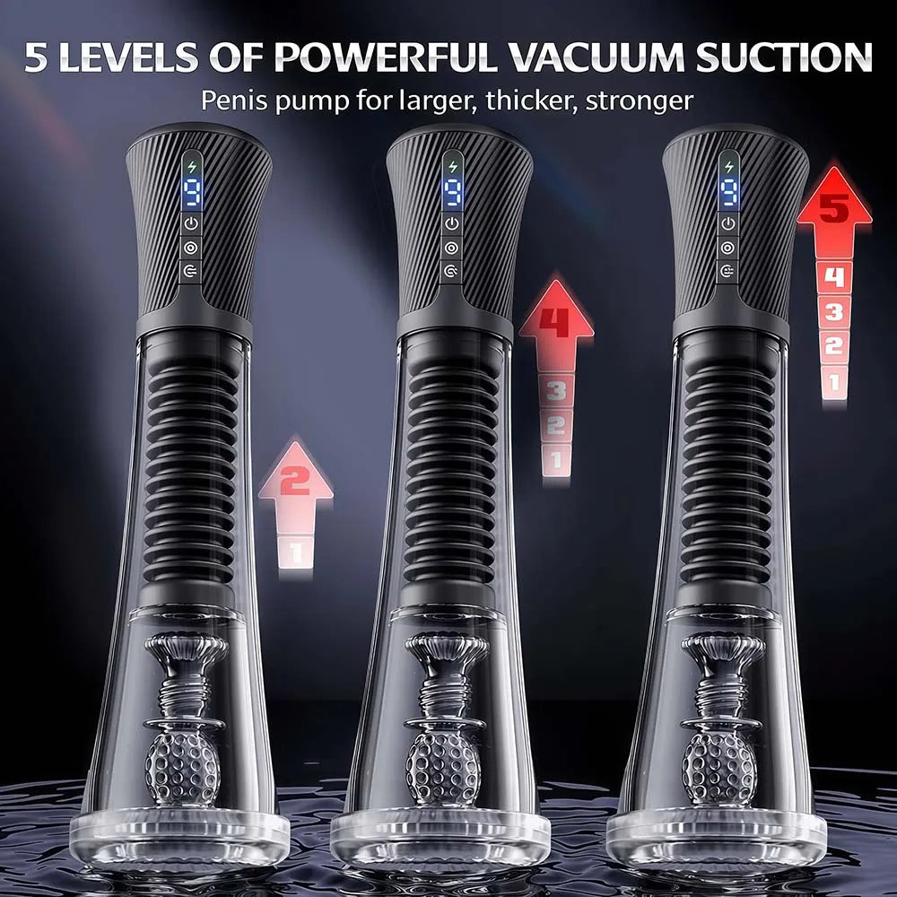 APP Wireless Electric Penis Pump for Men Automatic Control Vacuum Suction Massager Male Delay Enlargement Masturbator Sex Toys