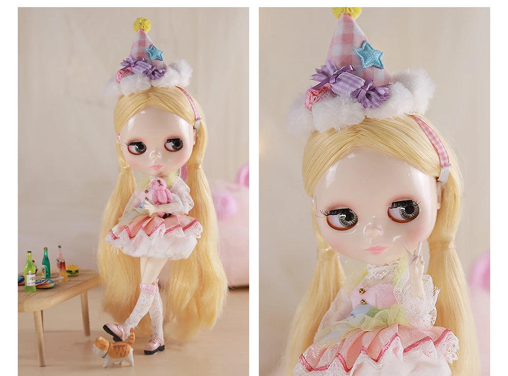 ICY DBS Blyth doll bjd joint body white skin cute birthday costume 1/6 toy 30cm girl gift anime SD