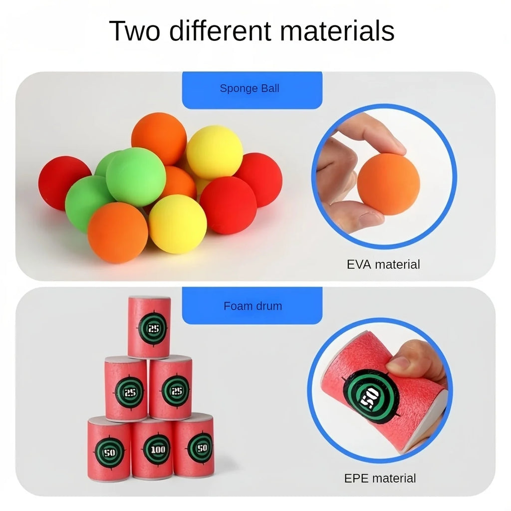 12pcs Soft Foam Dart Target Toy for Kids: Indoor Archery, Parent-Child Play, Ideal Xmas/Halloween/Birthday Gift