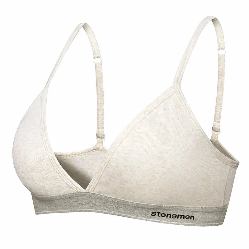 Women's Wireless Triangle-Cup Bra