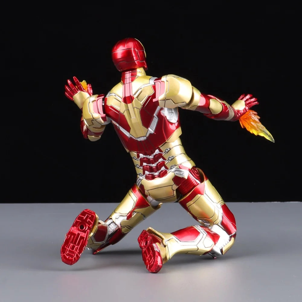 ZD Toys Iron Man Action Figure Joint Movable MK1 MK3 MK6 MK7 MK42 MK45 MK50 MK85 MK17 MK33 MK39 Adult Collection Figure Gift