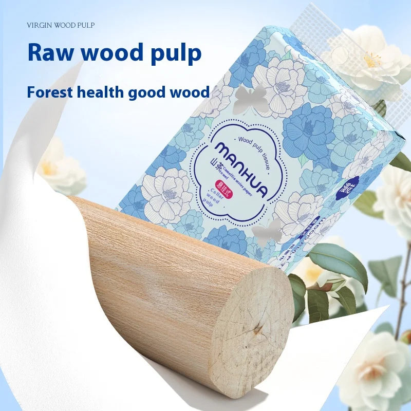 4-Layer Household Paper Tissue Pack