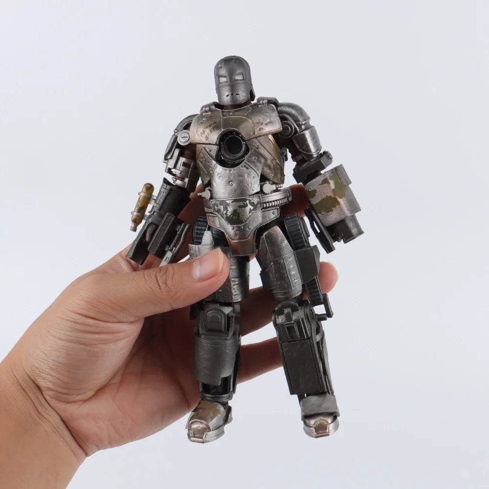 ZD Toys Iron Man Action Figure Joint Movable MK1 MK3 MK6 MK7 MK42 MK45 MK50 MK85 MK17 MK33 MK39 Adult Collection Figure Gift