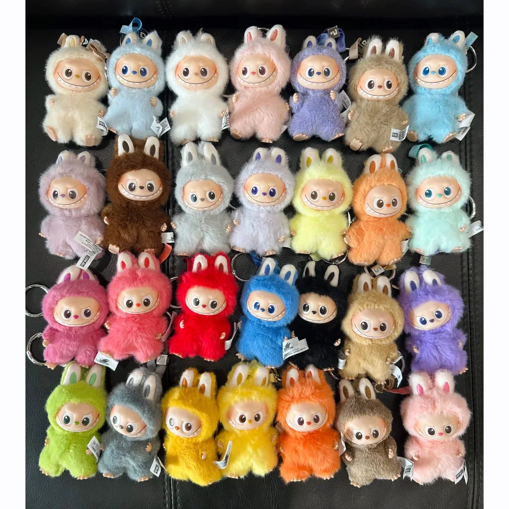 POP MART The Monsters Labubu V4 Pin for Love Series Mystery Blind Box Vinyl Face Plush Doll Pendant Keychain Toy Christmas Gifts