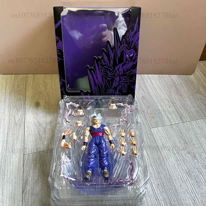 Dragon Ball Wild Beast Son Gohan Shf Exclusive CJ Edition Shf Son Gohan Beast Action Figure Model Toys Joint Movable Room Decor
