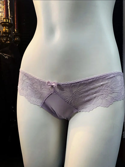 Women's Embroidered Lace Bra Set