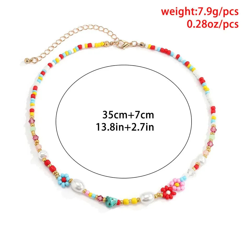 Black and White Beaded Dalmatian Puppy Cute Personalized 2025 Pendant Necklace for Women Girl Fashion Lovely Gift Jewelry