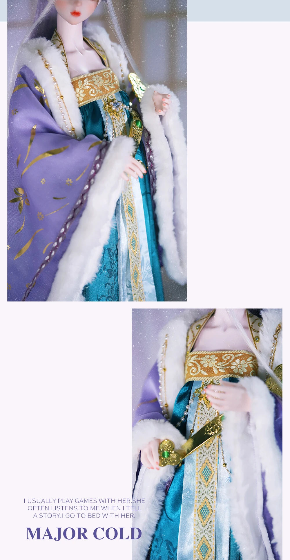 DBS 1/3 BJD toy Dream Fairy Season Series mechanical joint Body hand-painted makeup high quality 60cm collection doll sd