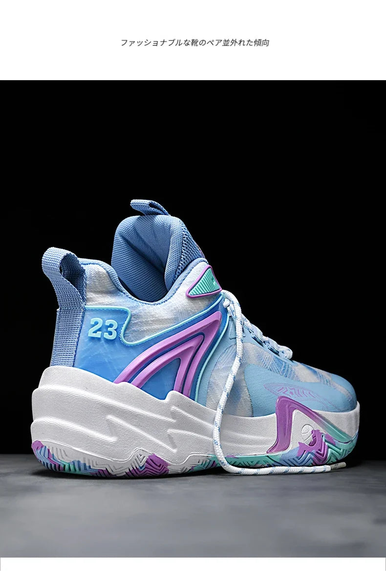 Men Basketball Shoes Women Unisex Unisex Outdoor Non-slip Trainer Light High Quality Athletic Sneakers Breathable Sports Shoes