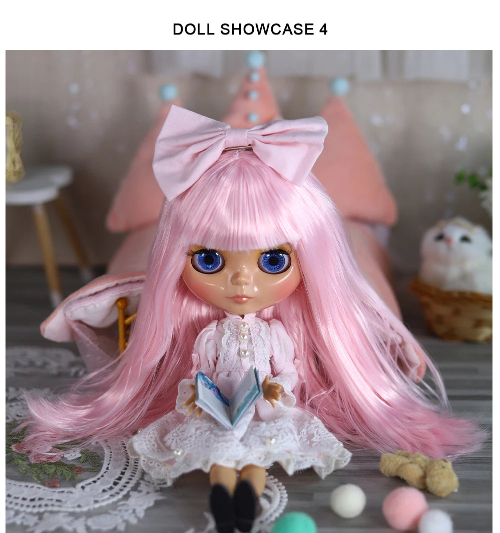 ICY DBS Blyth doll bjd joint body Tan Skin Cute Dress Clothing 1/6 30cm Girl Gift Anime SD